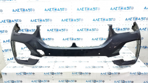 Bare front bumper BMW X5 G05 19-23 for parking sensors, graphite, scratches