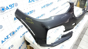 Bare front bumper BMW X5 G05 19-23 for parking sensors, graphite, scratches