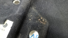 Rear floor covering BMW X5 G05 19-23 black, for cleaning