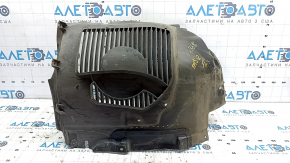 Front left fender liner front part Tesla Model S 12-15 prerest RWD, lining peeled off, cracked