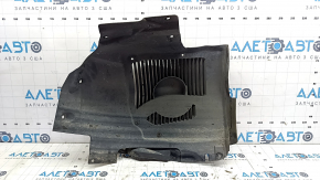 Front left fender liner front part Tesla Model S 12-15 prerest RWD, lining peeled off, cracked