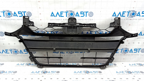 Lower grille of the front bumper Honda Accord 18-22 black gloss, broken fasteners, sand