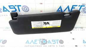 Right visor BMW X5 G05 19-23 black, without hook