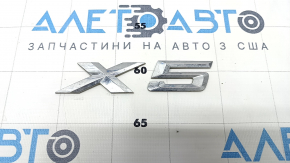 Emblem inscription X5 trunk door BMW X5 G05 19-23