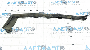 Front bumper eyelash right Honda Accord 18-22 under headlight, sand