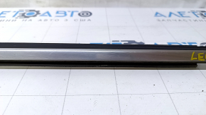 Molding door-glass central rear left Subaru Legacy 15-19 chrome, scuffs