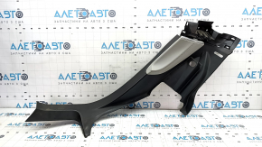 Rear pillar trim lower right Tesla Model S 12-15 pre-rest, type 1, black, with gray insert, scratches, worn Used