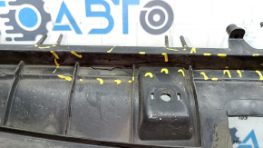 Deflector air duct radiator center Tesla Model S 12-15 prerest, under radar, broken fasteners, cracked
