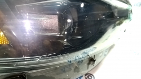 Headlight front right complete Jeep Cherokee KL 19- LED, sand, scratches, broken mount
