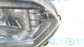 Headlight front right bare Honda Accord 18-22 hybrid, sand, scratch, crack in mount