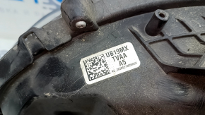 Headlight front right bare Honda Accord 18-22 hybrid, sand, scratch, crack in mount