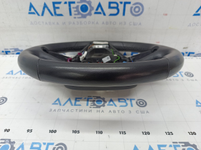 Steering wheel bare BMW X5 G05 19-23 leather black with heating under petals, Sport, scratches, cut