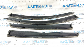 Set of wind deflectors Honda Accord 18-22 dent on the front right molding