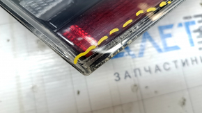 Light inside trunk door left Tesla Model S 12-20 cracked glass