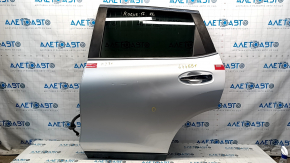 Door assembly rear left Nissan Rogue 14-20 silver K23, butt, worn overlays