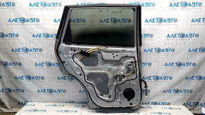 Door assembly rear left Nissan Rogue 14-20 silver K23, butt, worn overlays