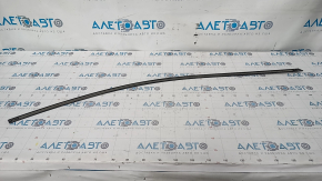 Upper door molding front left Hyundai Sonata 15-19 chrome, scratches