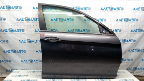 Door assembly front right Honda Accord 13-17 graphite NH797M, Keyless, butt