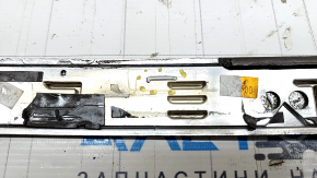Tesla Model S 12-20 Type 2 Trunk Door Molding, Chrome, Broken Fasteners, Chrome Defect