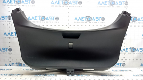 Tesla Model S 12-20 black lower trunk door trim, scratches, broken fasteners
