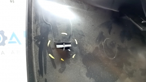 Tesla Model S 12-20 black lower trunk door trim, scratches, broken fasteners