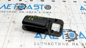 Trunk lid closing handle right Tesla Model S 12-20 black, under the button, broken fasteners