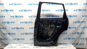 Bare rear right door Audi Q5 8R 09-17 blue LX5R, dents