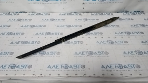 Rear right window molding Kia Optima 16- chrome, broken fasteners, bump, scratches