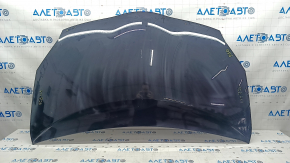 Hood bare Toyota Prius 30 10-15 aluminum, black 202, chips