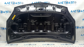 Hood bare Toyota Prius 30 10-15 aluminum, black 202, chips
