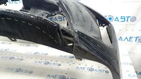 Front bumper bare Toyota Prius 30 13-15 rest, black, crack, scratches