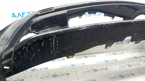 Front bumper bare Toyota Prius 30 13-15 rest, black, crack, scratches