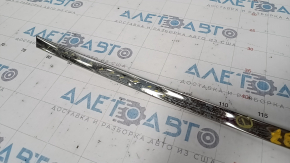 Upper rear right door molding Acura ILX 13 - chrome, deformed