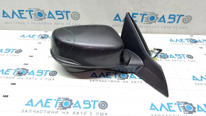Side mirror right Honda Accord 16-17 12 pins, turn signal, camera, graphite, scratch