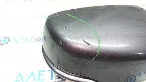 Side mirror right Honda Accord 16-17 12 pins, turn signal, camera, graphite, scratch