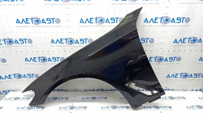 Front left wing BMW 5 G30 17-23 aluminum, black 475, paint scratch
