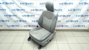 Driver's seat Toyota Prius 30 10-15 with airbag, electric, heated, leather, gray + light gray, for cleaning