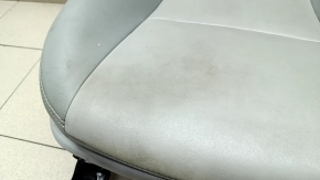 Driver's seat Toyota Prius 30 10-15 with airbag, electric, heated, leather, gray + light gray, for cleaning