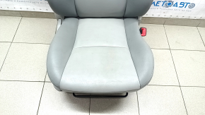 Passenger seat Toyota Prius 30 10-15 with airbag, mechanical, heated, leather, gray + light gray