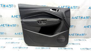 Door trim card front left Ford Escape MK3 17-19 rest black, armrest leather