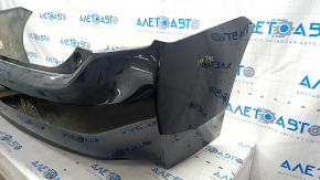 Rear bumper bare Toyota Prius 30 10-15 black, cracks, dented