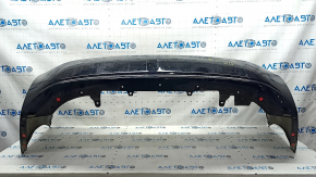Rear bumper bare Toyota Prius 30 10-15 black, cracks, dented