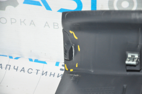 Chevrolet Bolt 17-21 trunk opening trim dark gray, worn, crack, broken fastener