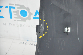 Chevrolet Bolt 17-21 trunk opening trim dark gray, worn, crack, broken fastener