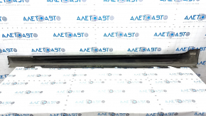 Right threshold BMW 5 G30 17-23 M Sport, black, scratches, dents