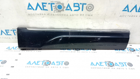 Door trim lower rear right Audi Q5 8R 13-17 with chrome molding, scratches