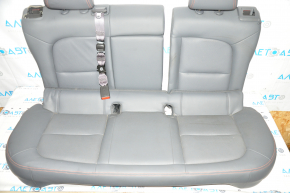 Rear row of seats 2nd row Chevrolet Bolt 17 - dark gray leather, heated, bent seat back buckle right, scuff