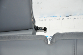 Rear row of seats 2nd row Chevrolet Bolt 17 - dark gray leather, heated, bent seat back buckle right, scuff