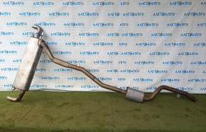 Muffler rear part with barrel BMW X5 G05 19-23 3.0T with damper