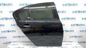 Door assembly rear right BMW 5 G30 17-23 black 475, keyless